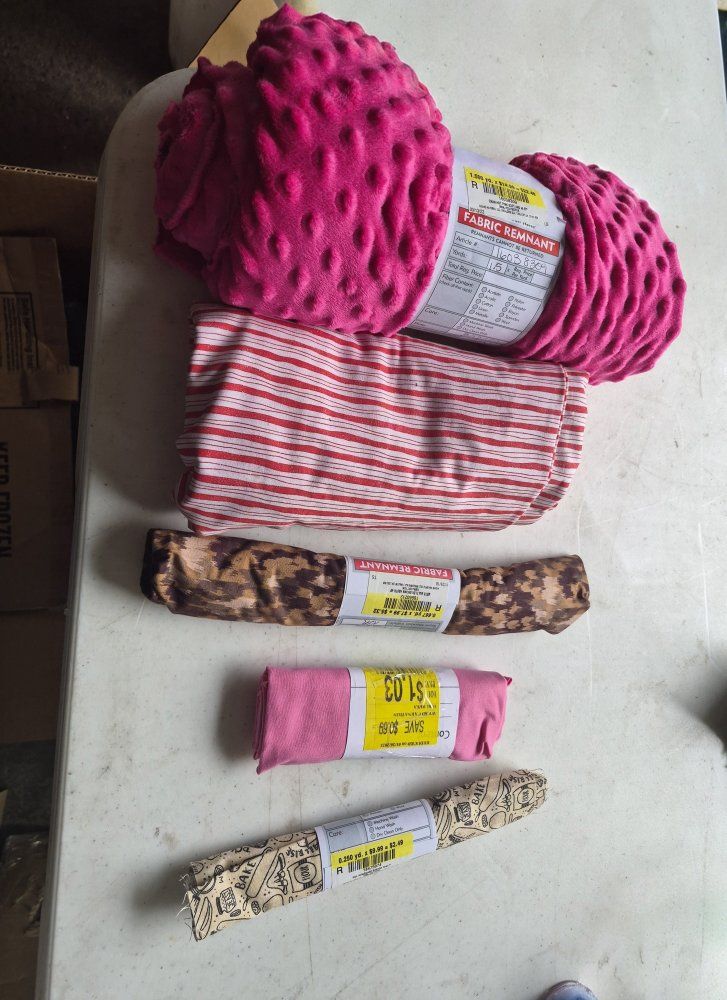 Craft Fabric Destash Bundle.Cleaning out my crafting space!
