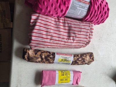 Craft Fabric Destash Bundle.Cleaning out my crafting space!