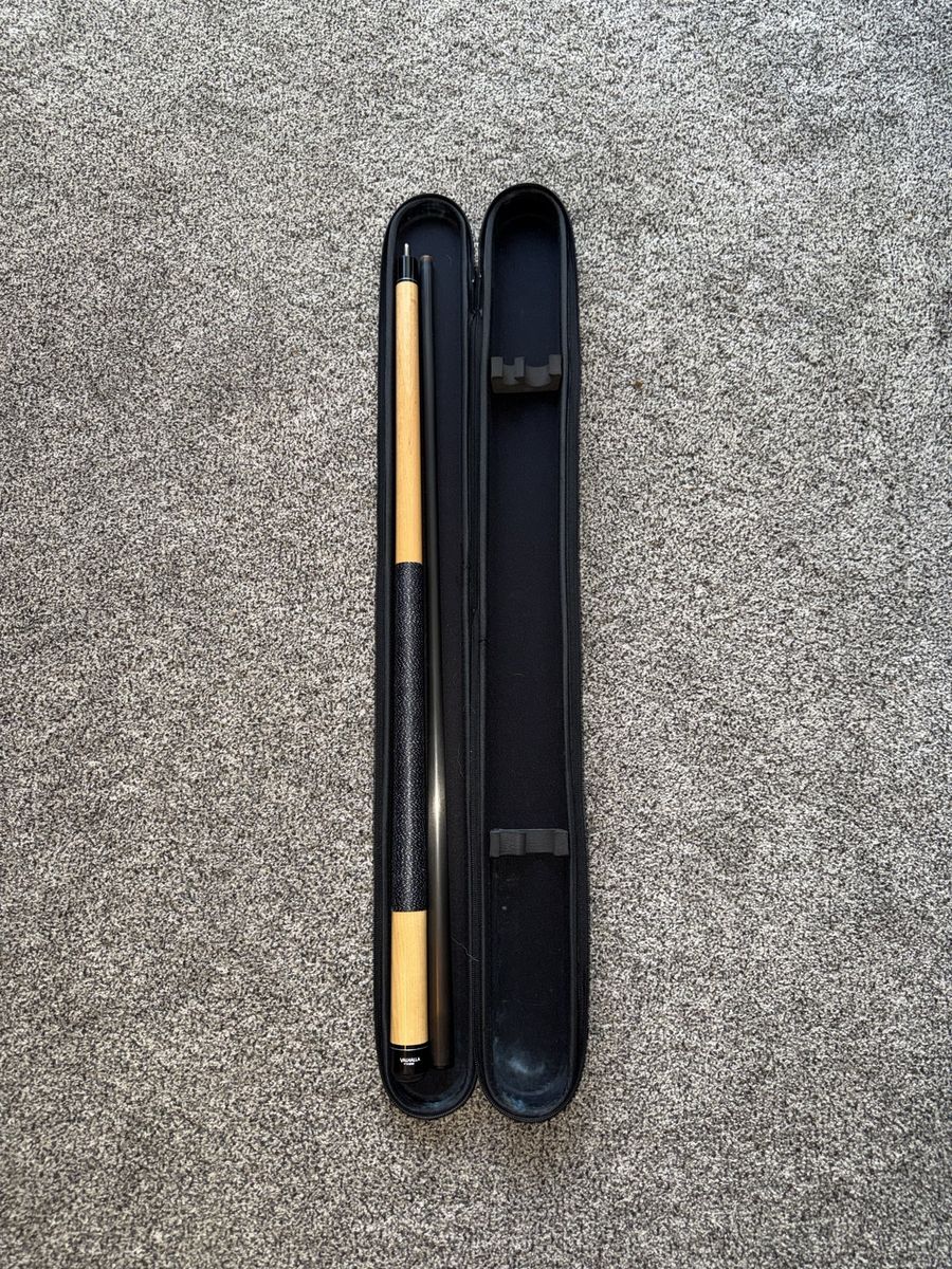 Valhalla by Viking 2-Piece Pool Cue Stick with Hard Carrying Case