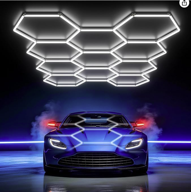 Hyperlite Hexagon LED Light - $80 Each or