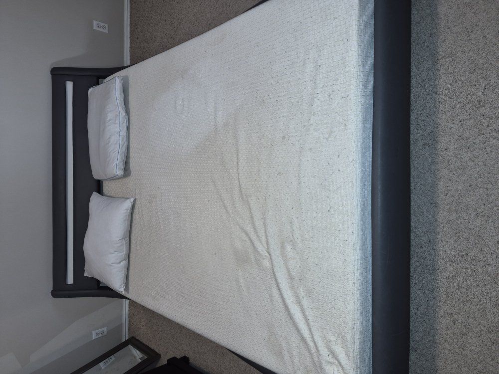 Bed frame and dresser