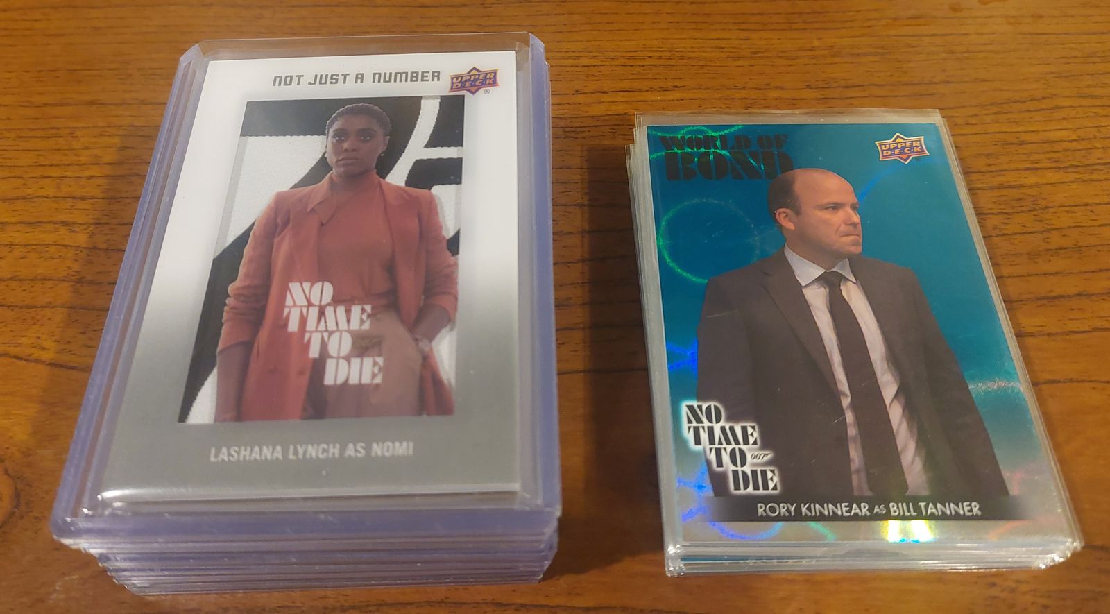 James Bond 007 No Time to Die – 30-Card Upper Deck Collector Lot – Numbered Cards, Inserts & Parallels 
