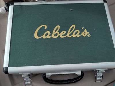 Cabela's Universal Gun Cleaning Kit in Aluminum Case - Complete Set for Rifles, Shotguns, & Pistols