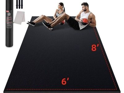 GymCope Exercise Mat 8’ x 6’ x .27”