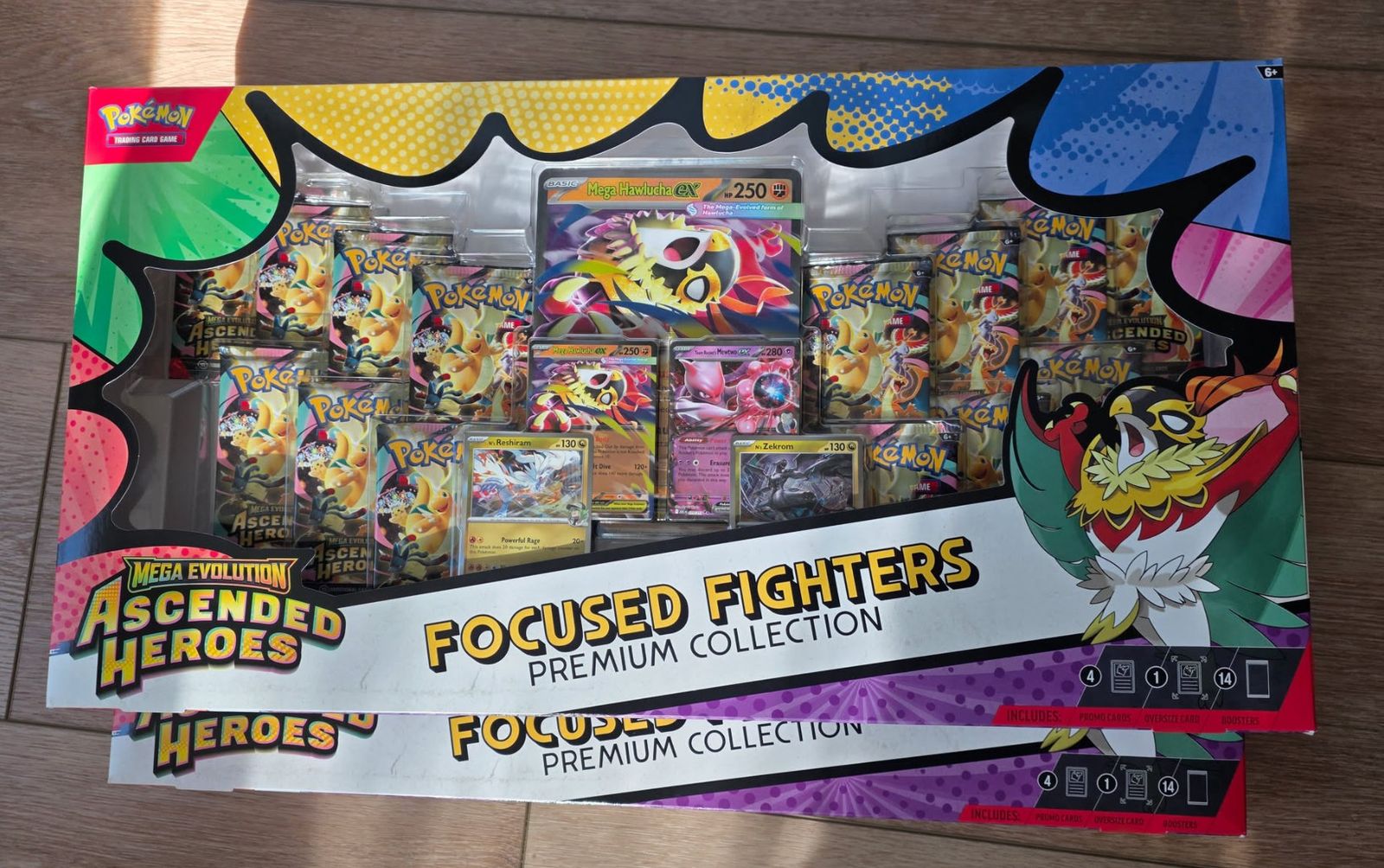 Pokémon TCG Mega Evolution Ascended Heroes Focused Fighters Premium Collection Box