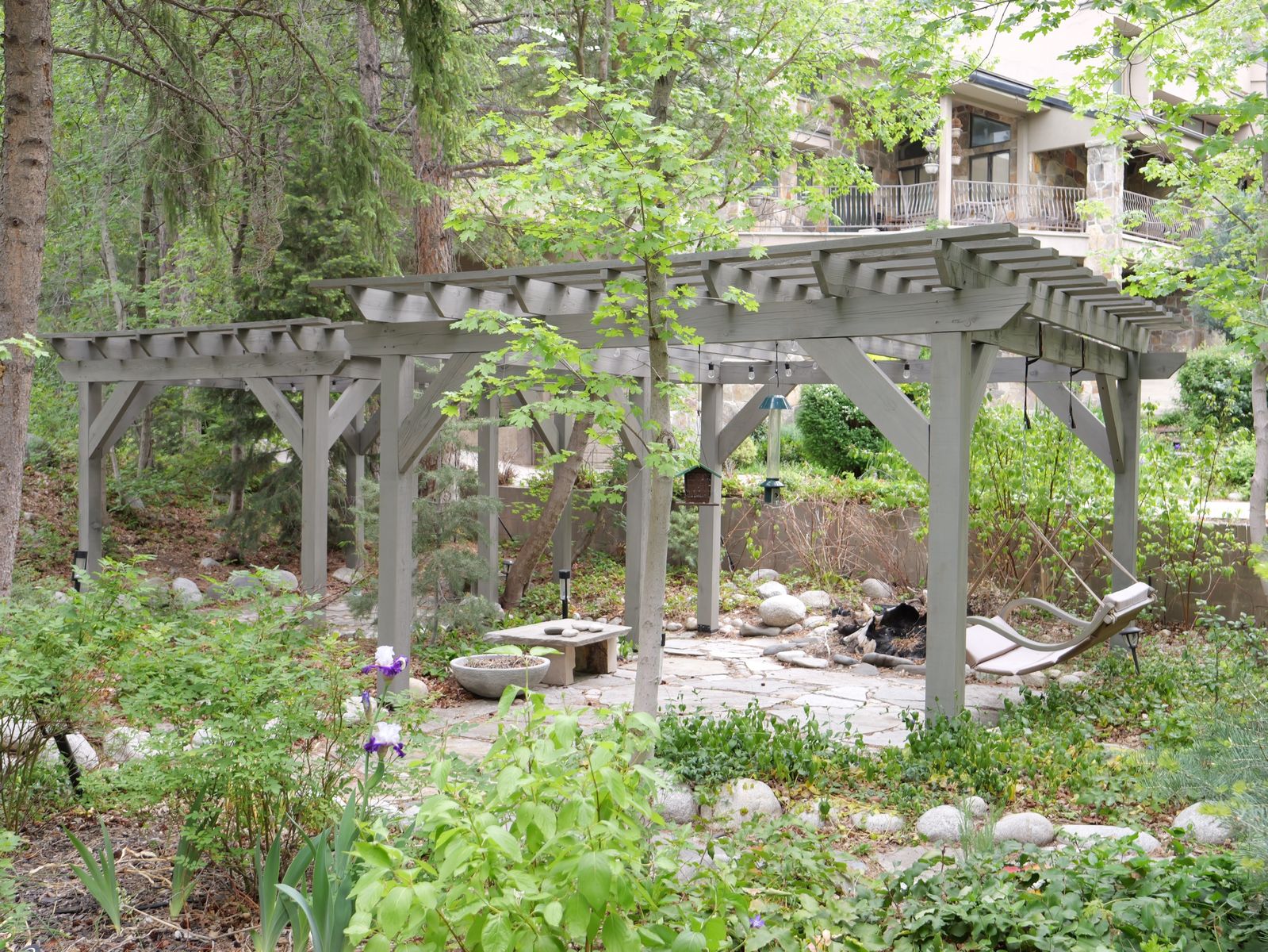 Pergola and Swing Chair (3 years old and $15000 new)