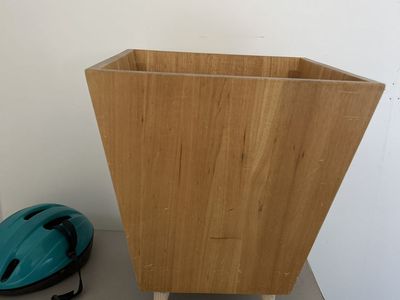Wood Planter Basket PENDING P/U