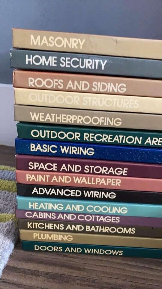 Vintage Time Life Book Home Repair & Improvement set 15