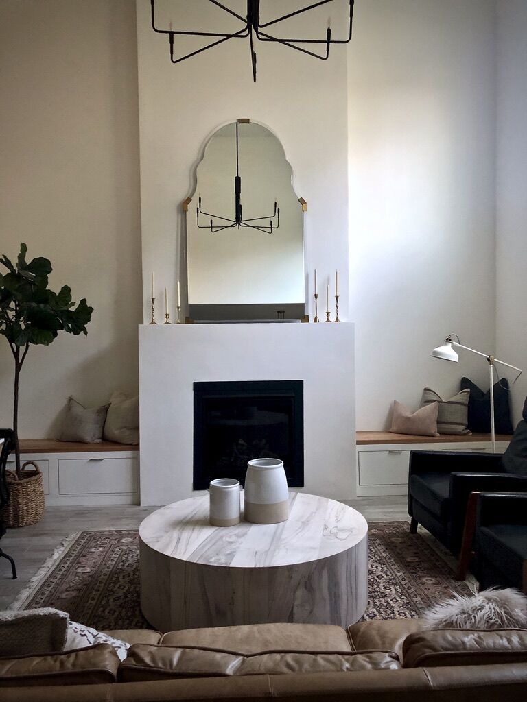 DISCOUNT - Today only Anthropologie Brass Capped Mirror