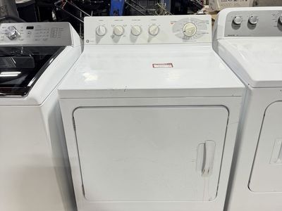 GE Profile White Electric Clothes Dryer - Front Load