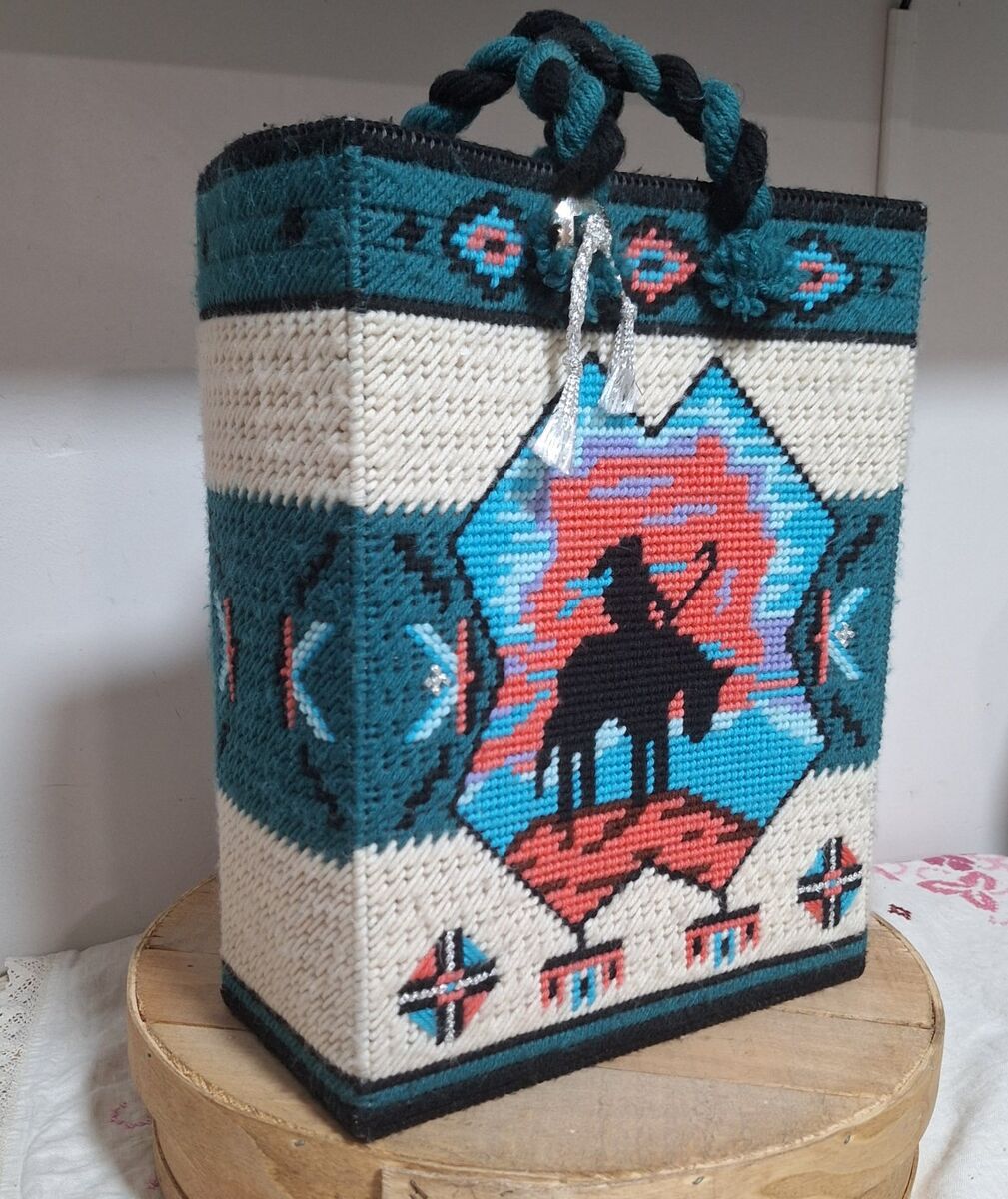 Beautiful Handmade Native American Woven Tote