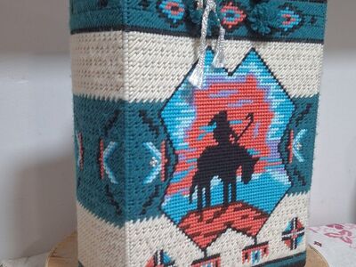 Beautiful Handmade Native American Woven Tote