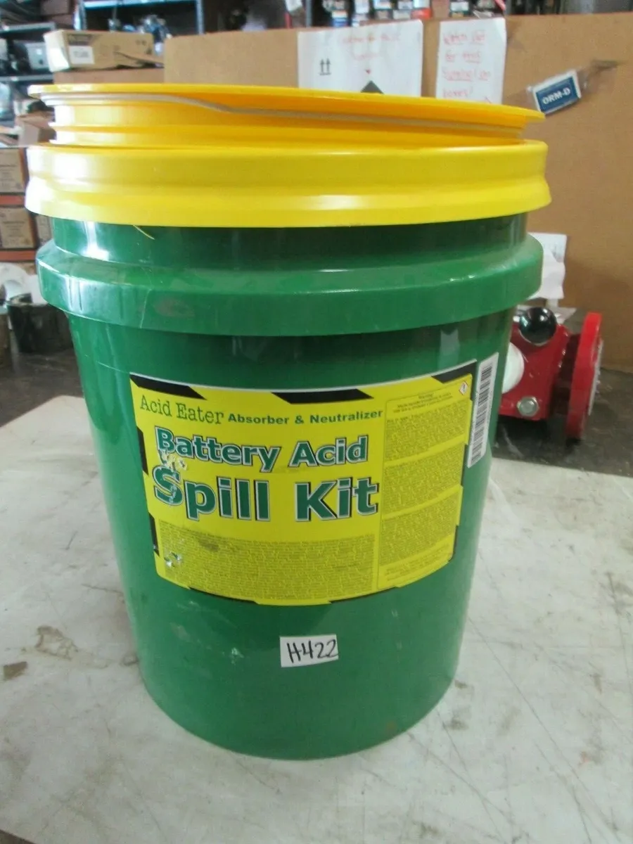 Acid Eater Battery Acid Spill Kit (1) 3WMR4 GHS 1006-001