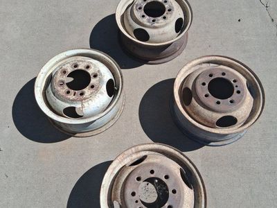 old truck rims