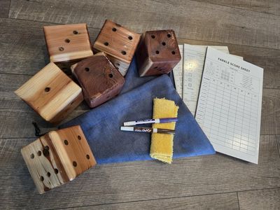 Yard dice games - Comes with all you need for realy great times. 2 Games included, see description