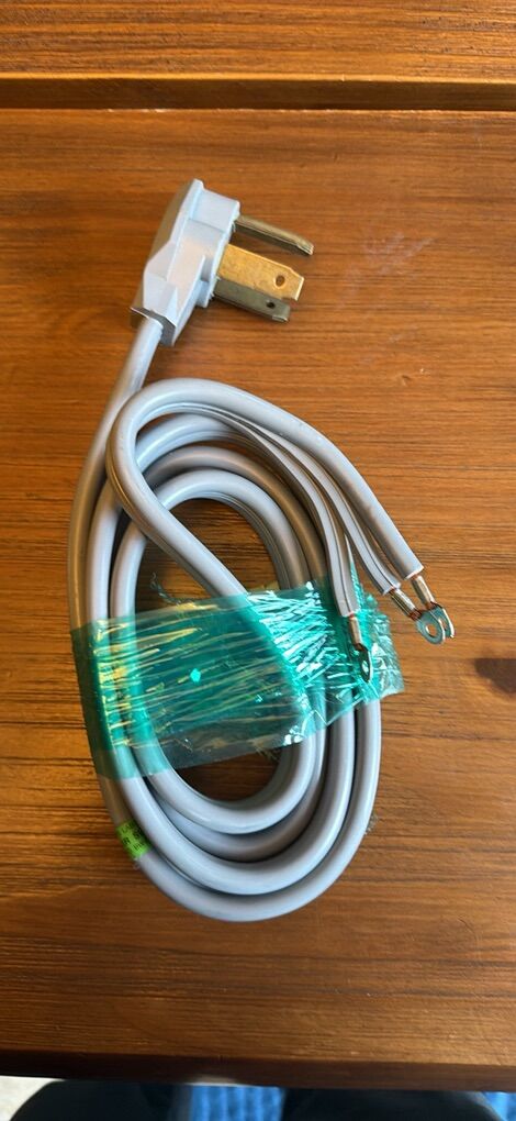 Heavy-Duty 3 Prong Appliance Power Cord Never used