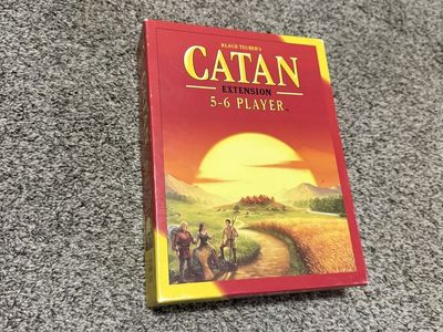 Catan 5-6 Player Board Game Extpansion - open like new Condition