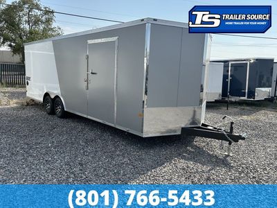 8.5x24 Haulmark Heat Enclosed Car Hauler Trailer - 7'0" Interior - 10K GVWR -