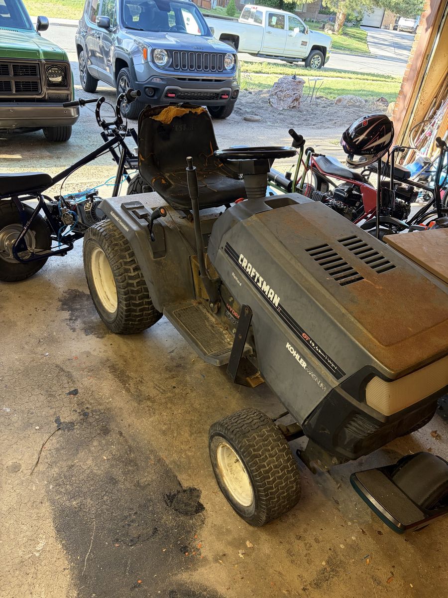 Riding mower