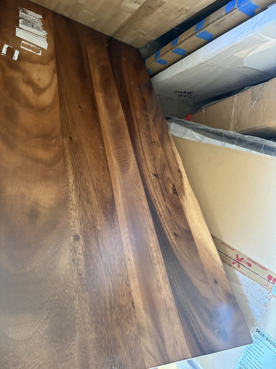 Rustic Acacia Wood Tabletop/Countertop - Durable & Versatile Wood Slab 51 x 25 x1.5