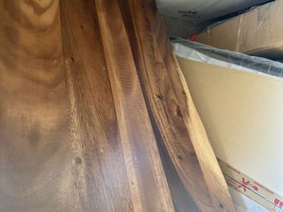 Rustic Acacia Wood Tabletop/Countertop - Durable & Versatile Wood Slab 51 x 25 x1.5