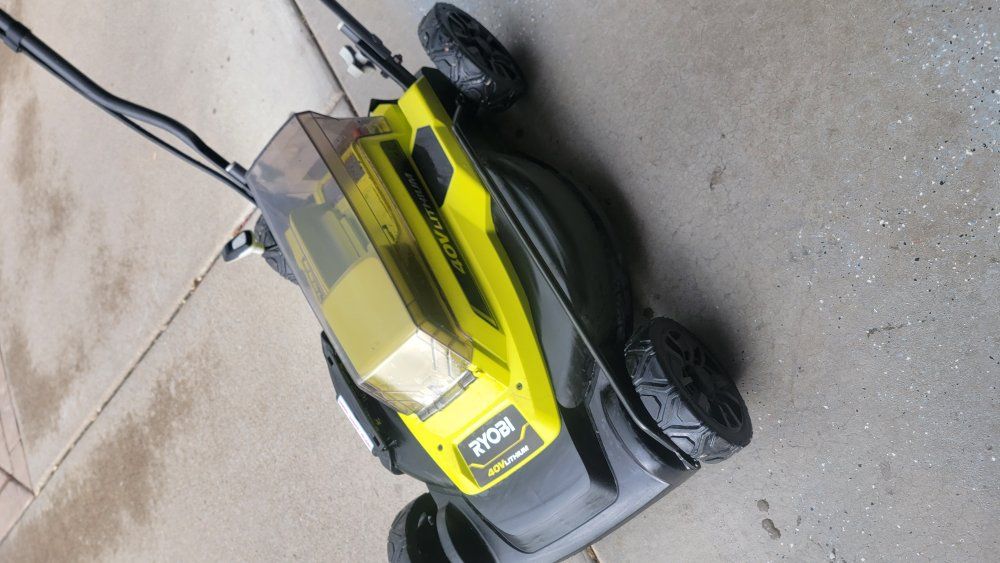 Ryobi 40 volt lawn mower