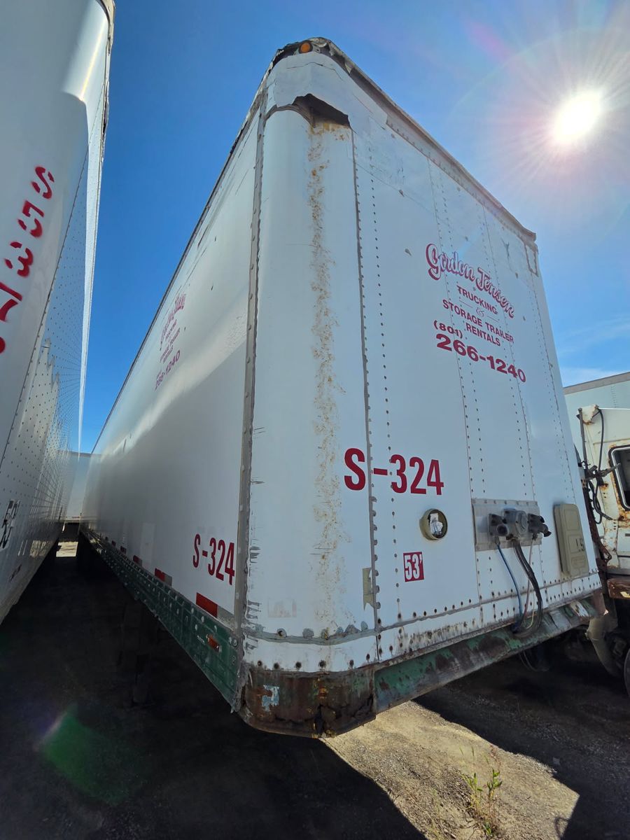 1994 53ft TRAILMOBILE DRY VAN TRAILER - GREAT FOR STORAGE!