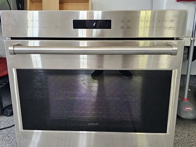 Wolf® E Series Transitional 30" Stainless Steel Single Electric Wall Oven