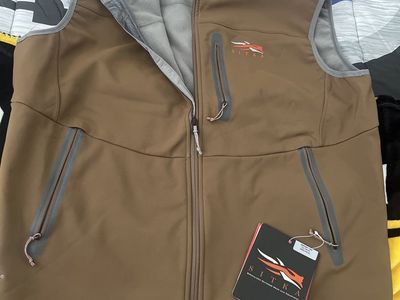 Men's SITKA Windstopper Gore Jet Stream XL Vest