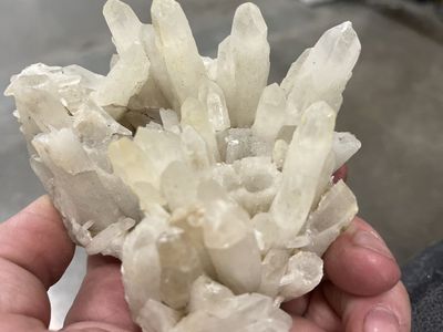 Clear Quartz Crystal Cluster Raw Mineral Specimen Healing Stone Geode