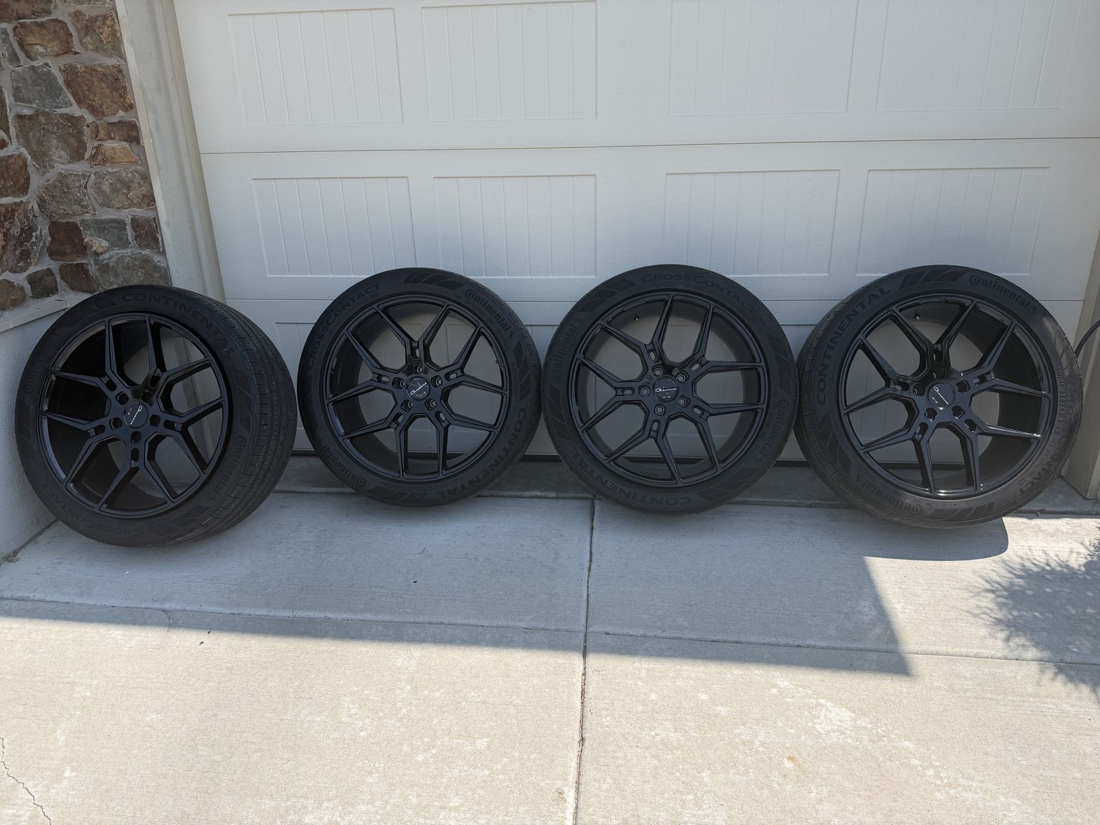 20” Black Wheels  5 x 114.3 bolt pattern