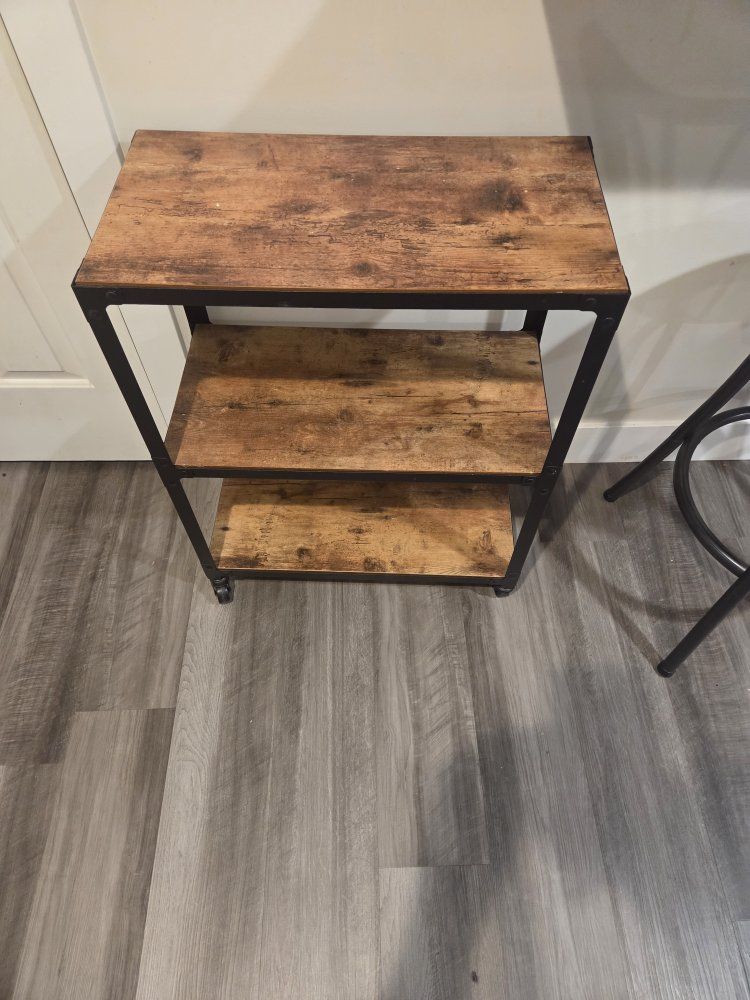 3 shelf with wheels