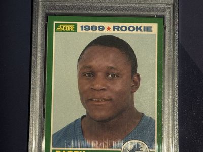 1989 Score Barry Sanders #257 PSA 9 Detroit Lions