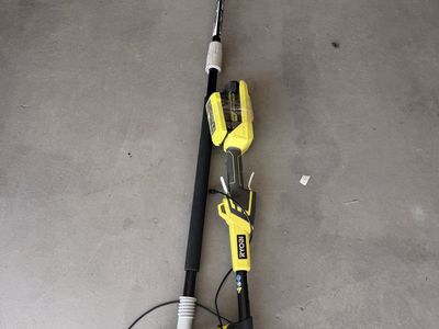 Ryobi 40V Cordless Pole Saw with Battery and Charger