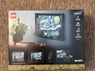 LEGO Ideas Van Gogh Starry Night 21333 — New Sealed, Retiring This Year