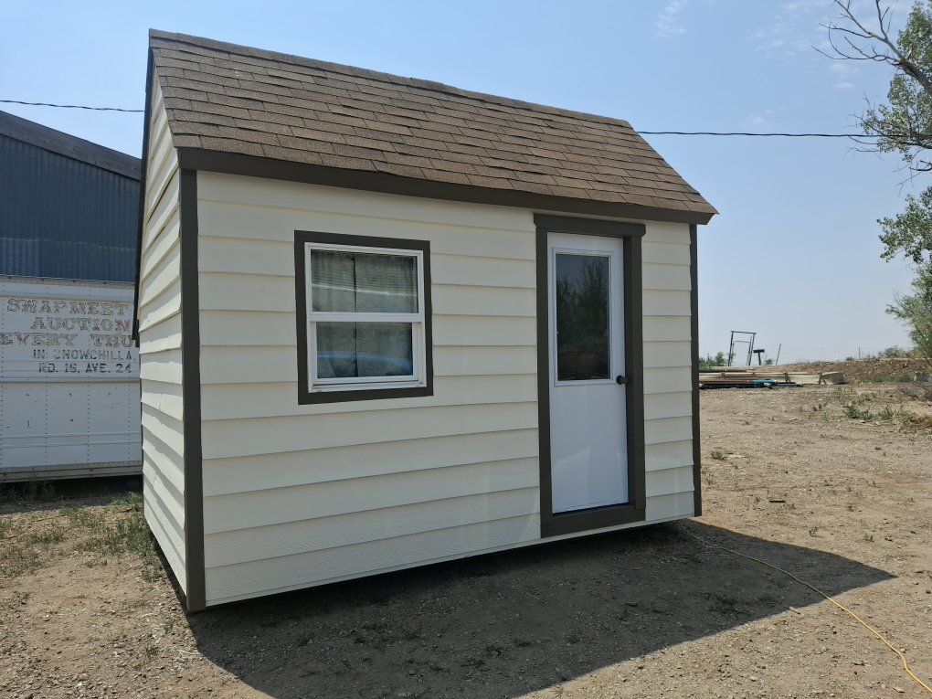 Custom Built Storage Shed / Tiny Workspace with Window and Door