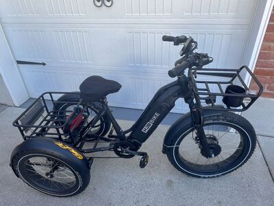 HJM TriHauler Cargo Fat Tire Etrike