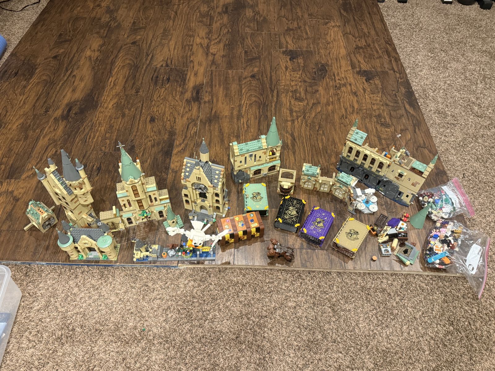 Large lot of Harry Potter Legos