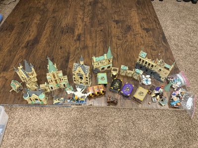 Large lot of Harry Potter Legos