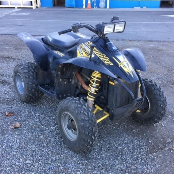 2004 Polaris Scrambler 500 AWD – Runs Strong – $2,200