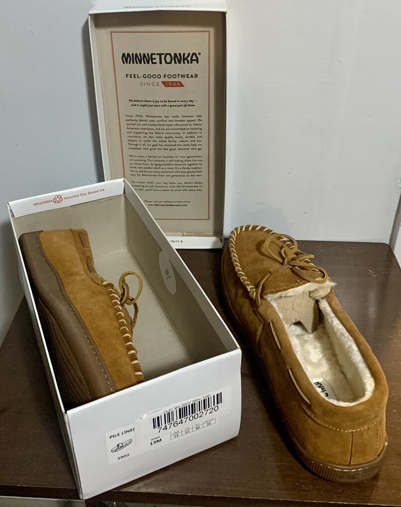 Minnetonka Mens Slipper/Shoe