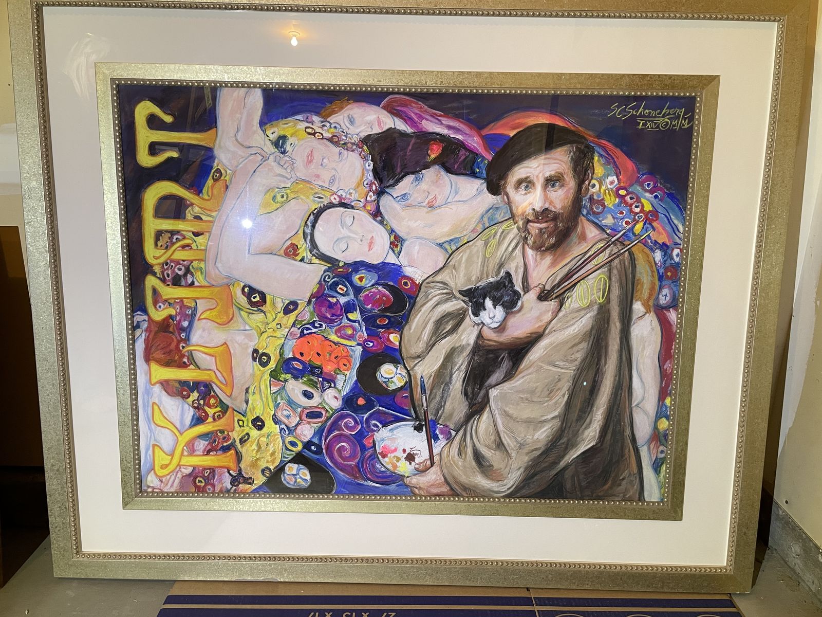 Sheldon C. Schoneberg Original Framed Pastels