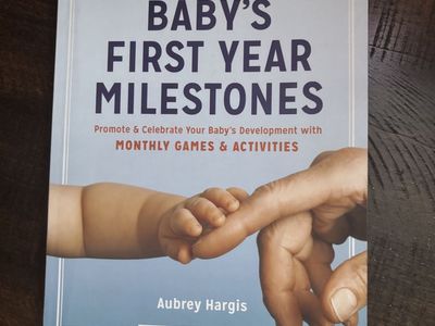 Baby's First Year Milestones Book
