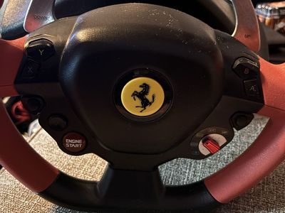 Thrustmaster Ferrari 458 Spider Racing Wheel for Xbox One - Red/Black like new