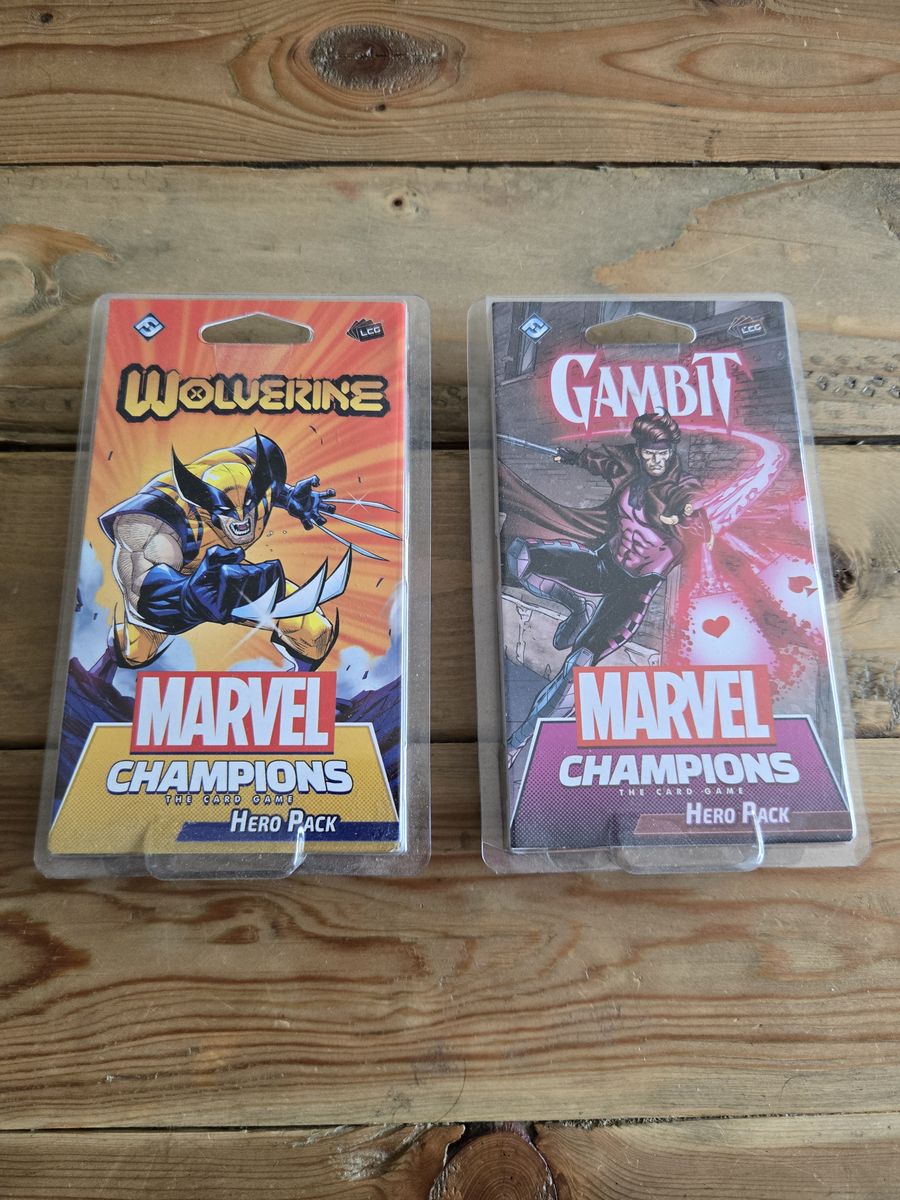 Rare Out of Print Marvel Champions Packs