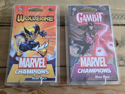 Rare Out of Print Marvel Champions Packs