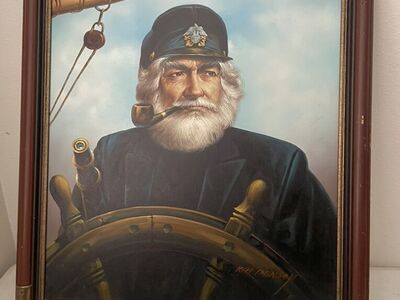 Sea Captain Painting