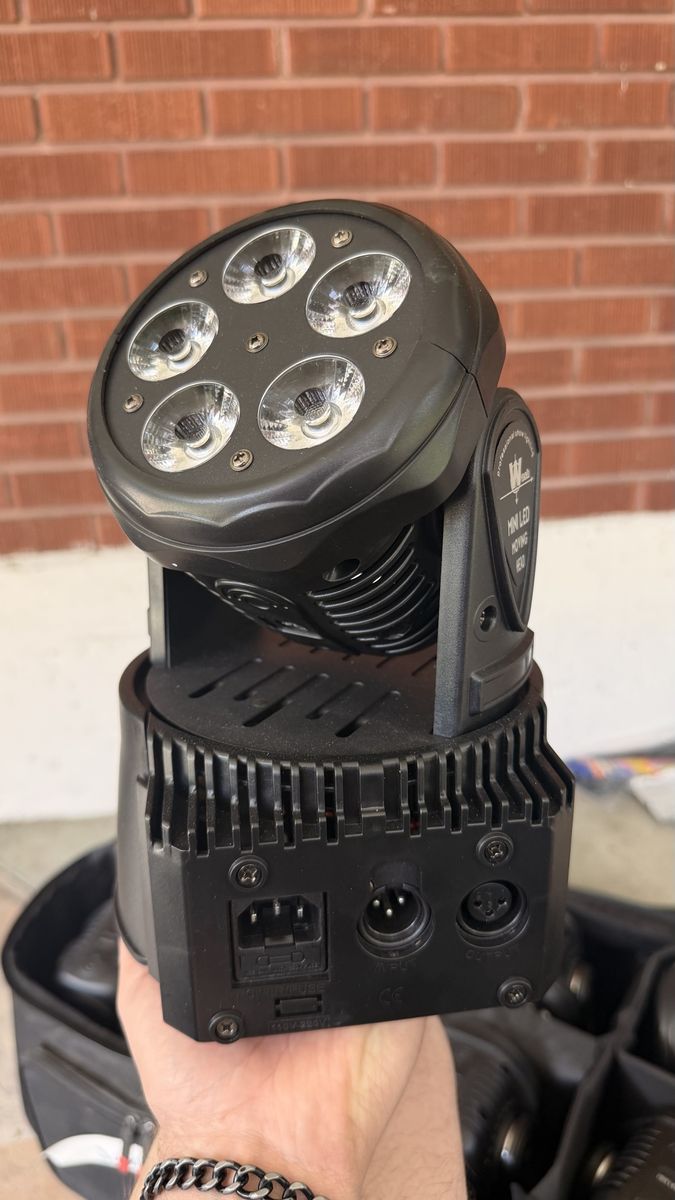 Mini LED moving head lights x12 Lot