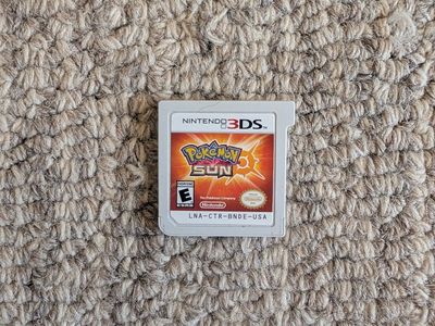 Pokemon Sun Video game 3DS