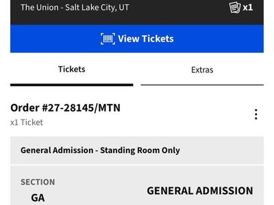 One Ticket to Dethklok & Amon Amarth May 20th